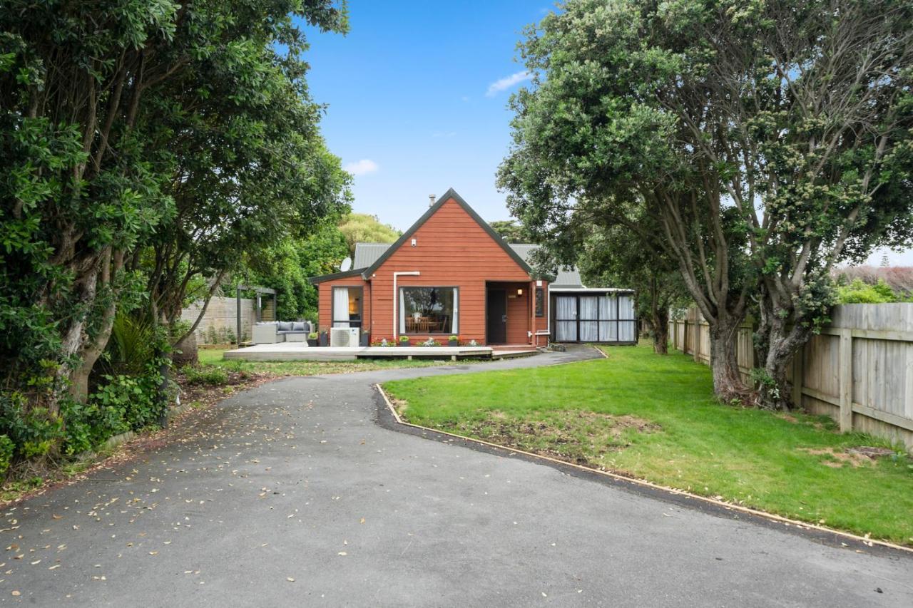 Wharerata - Otaki Beach Holiday Home 外观 照片